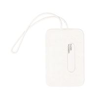 ETICHETTA DA BAGAGLIO IN BAMBOO E SILICONE